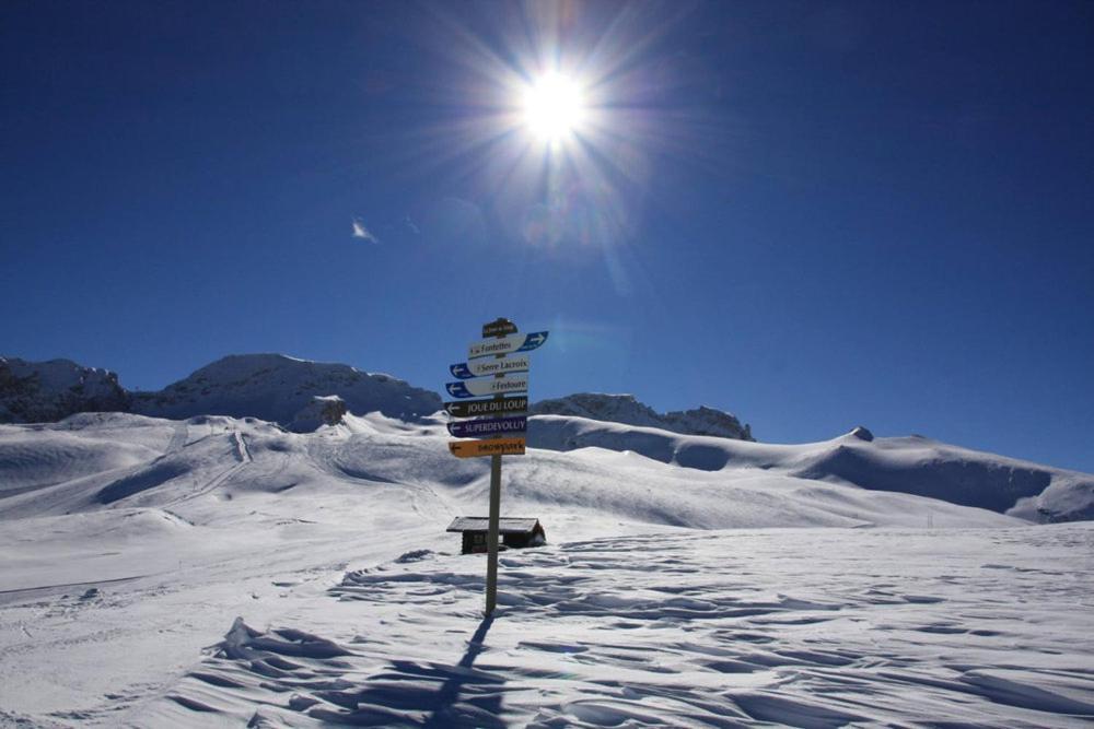 Au Pied Des Pistes Appart 4 Ou 5 Pers Superdevoluy Esterno foto